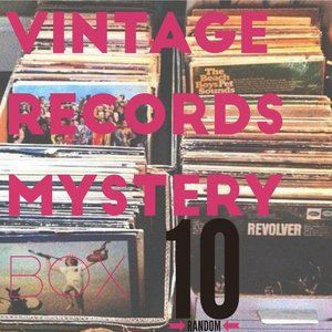 Vintage Records, Vinyl Records Mystery Box